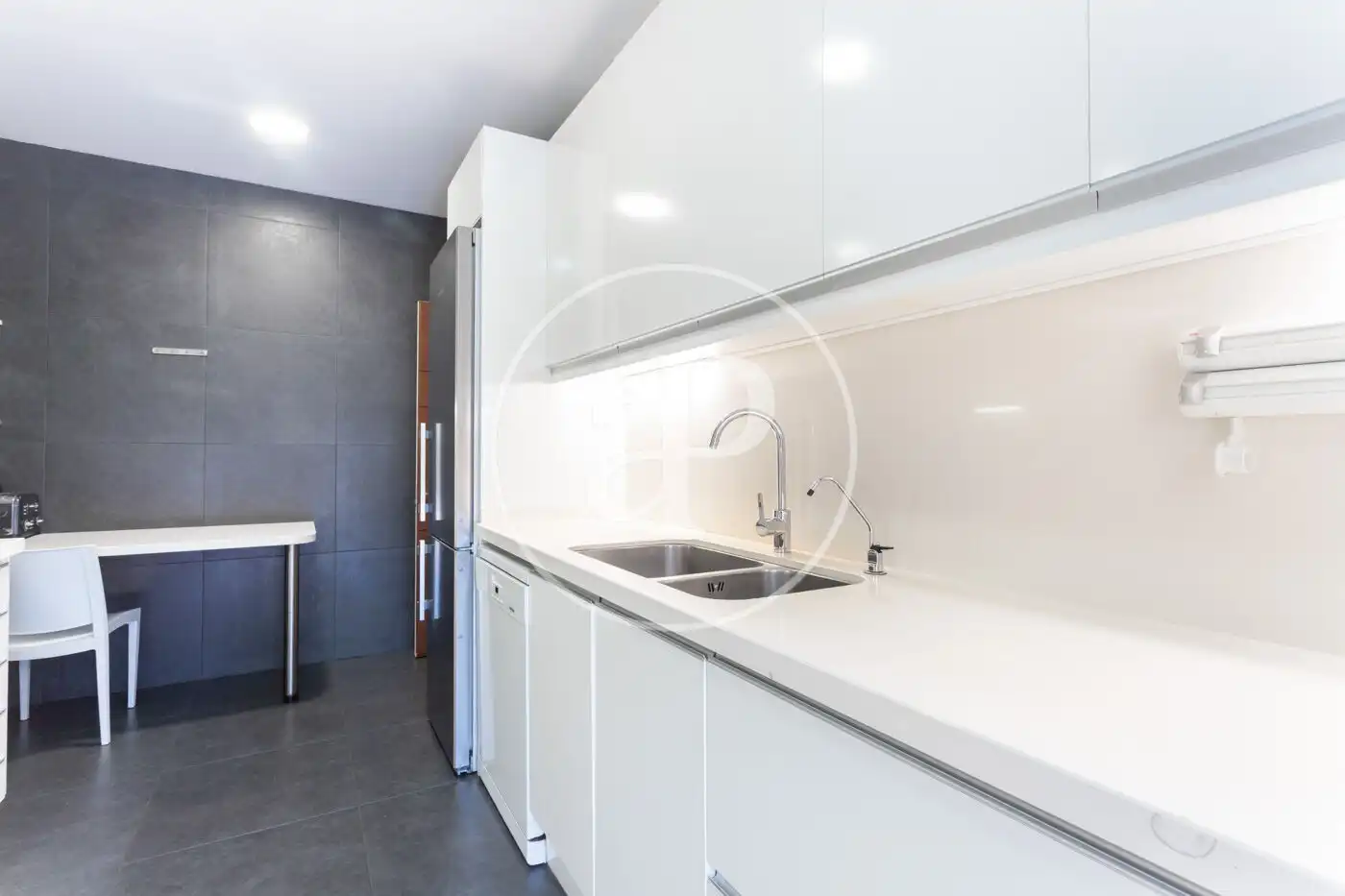 Kitchen of Detached homes for rent in Barcelona  with Air Conditioner, Heating and Private garden