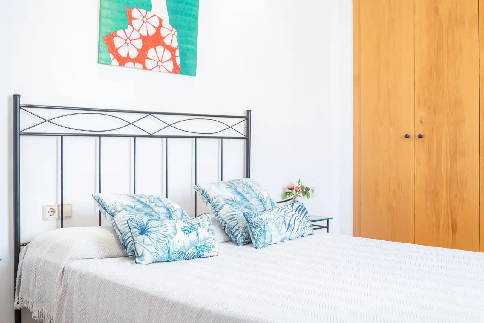 Schlafzimmer von Wohnung zum Verkauf in Mislata mit Klimaanlage, Terrasse und Möbliert