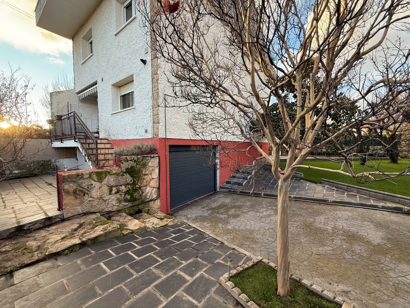 Vista exterior de Casa o chalet en venta en Galapagar con Calefacción, Jardín privado y Terraza