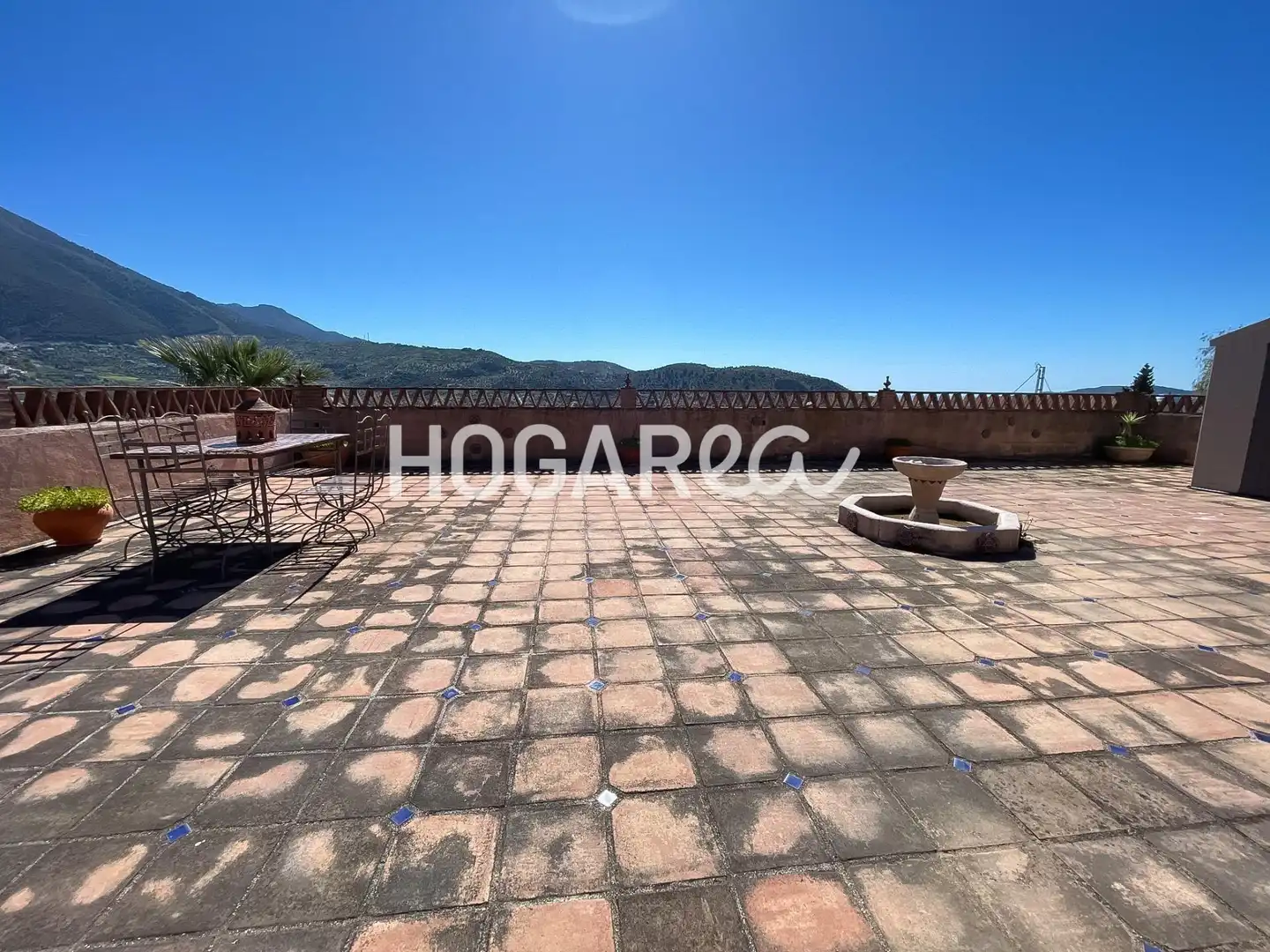 Terraza de Finca rústica en venta en Alcaucín con Jardín privado, Terraza y Piscina