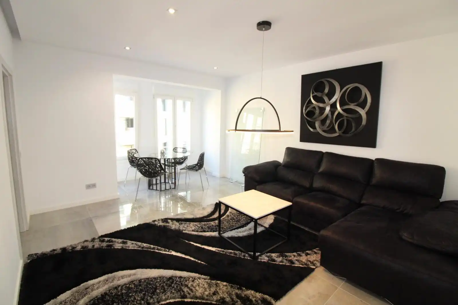 Sala de estar de Piso en venta en  Palma de Mallorca con Aire acondicionado, Amueblado y Horno
