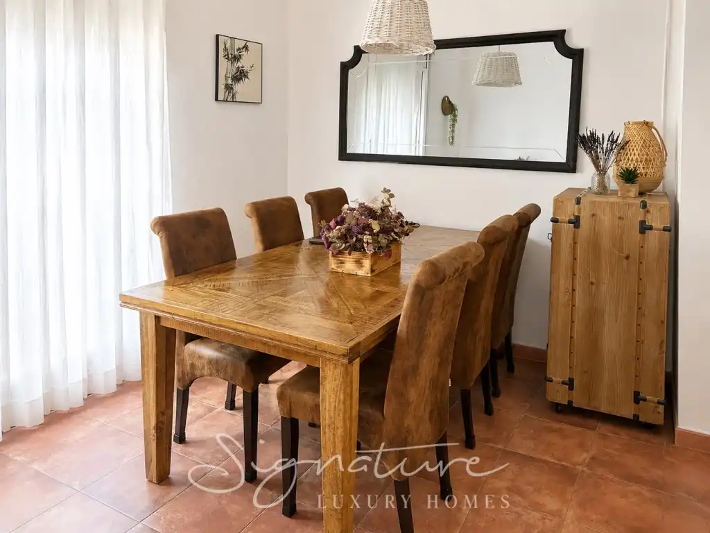 Dining room of Houses for rent in Sant Cugat del Vallès  with Air Conditioner, Private garden and Terrace