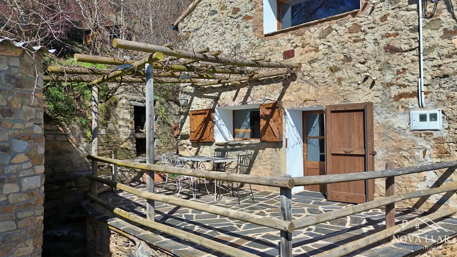 Terraza de Casa o chalet en venta en Ribes de Freser con Calefacción, Jardín privado y Terraza