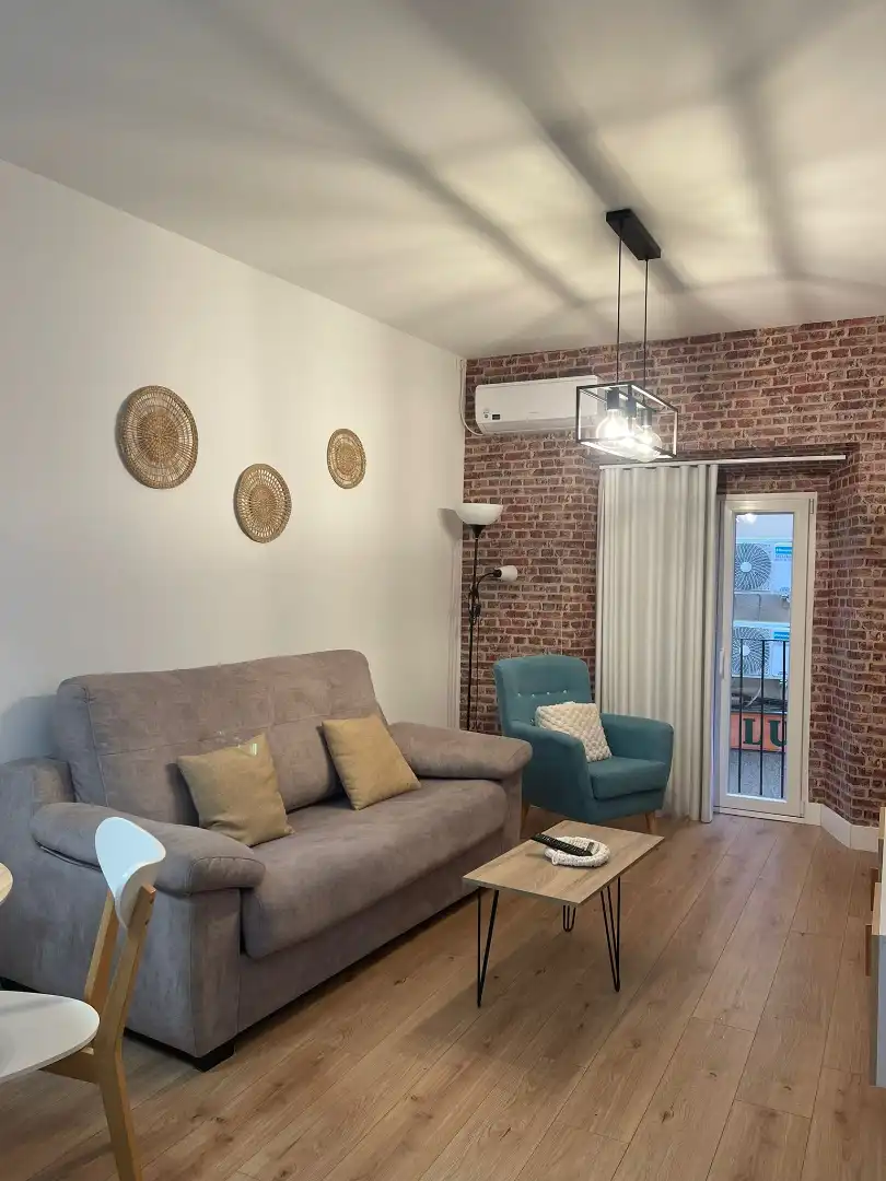 Living room of Flat for sale in Plasencia  with Air Conditioner, Heating and Terrace