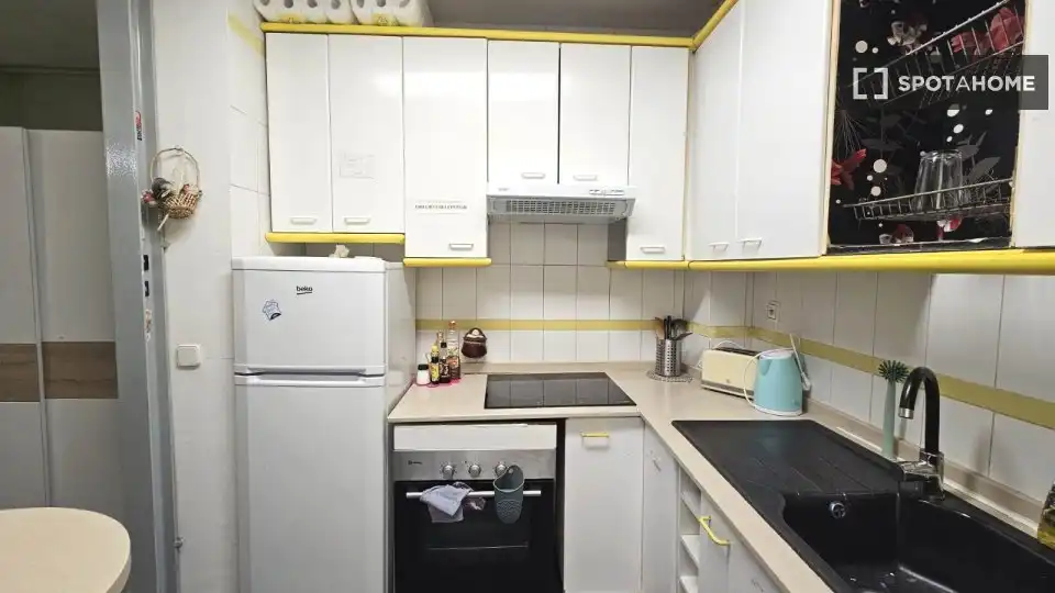 Cocina de Piso de alquiler en Madrid con Aire acondicionado, Calefacción y Amueblado