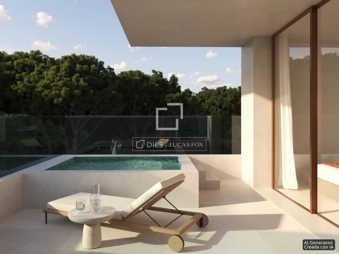 Terraza de Casa o chalet en venta en Santa Eulària des Riu con Aire acondicionado, Calefacción y Jardín privado