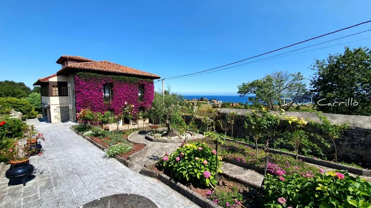 Terrassa de Finca rústica en venda en Caravia amb Calefacció, Jardí privat i Terrassa