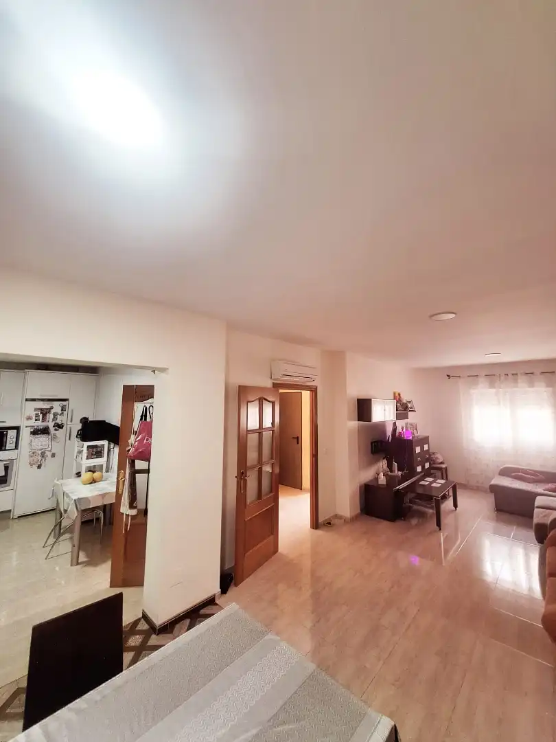 Sala de estar de Casa adosada en venta en El Ejido con Aire acondicionado, Terraza y Amueblado