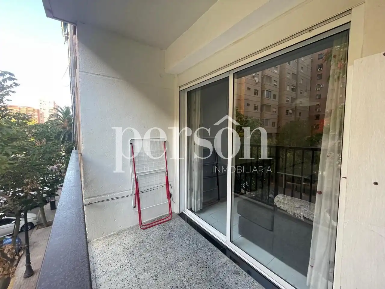 Terraza de Piso de alquiler en Valencia con Terraza y Amueblado