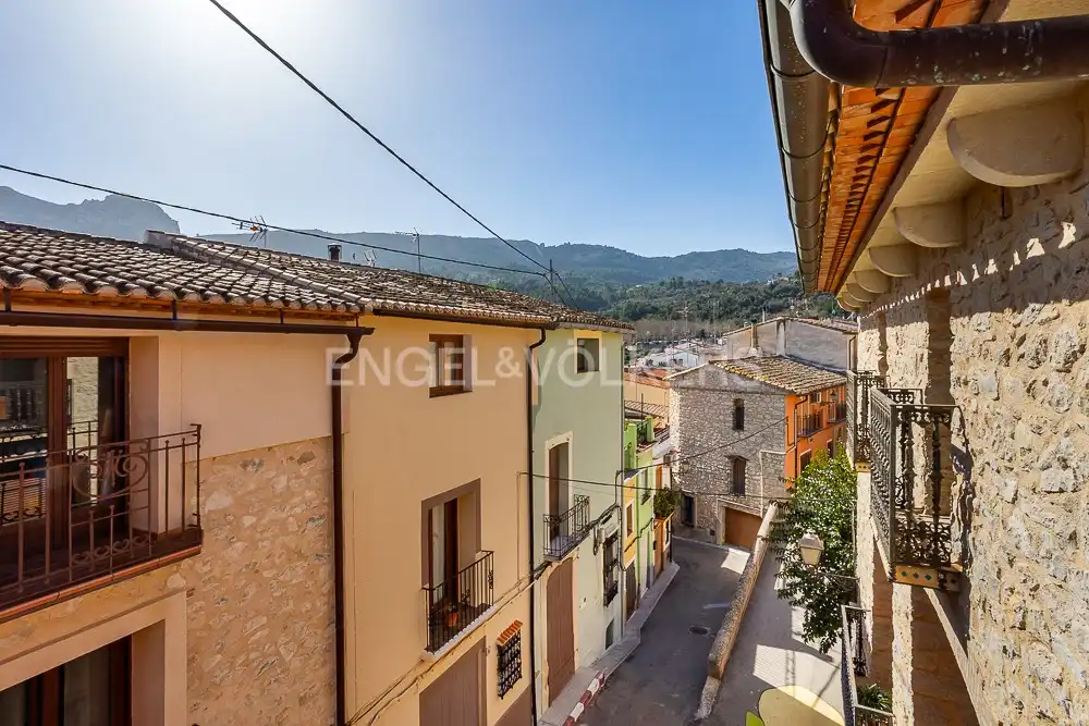 Exterior view of Houses for sale in La Vall de Laguar  with Air Conditioner, Heating and Terrace