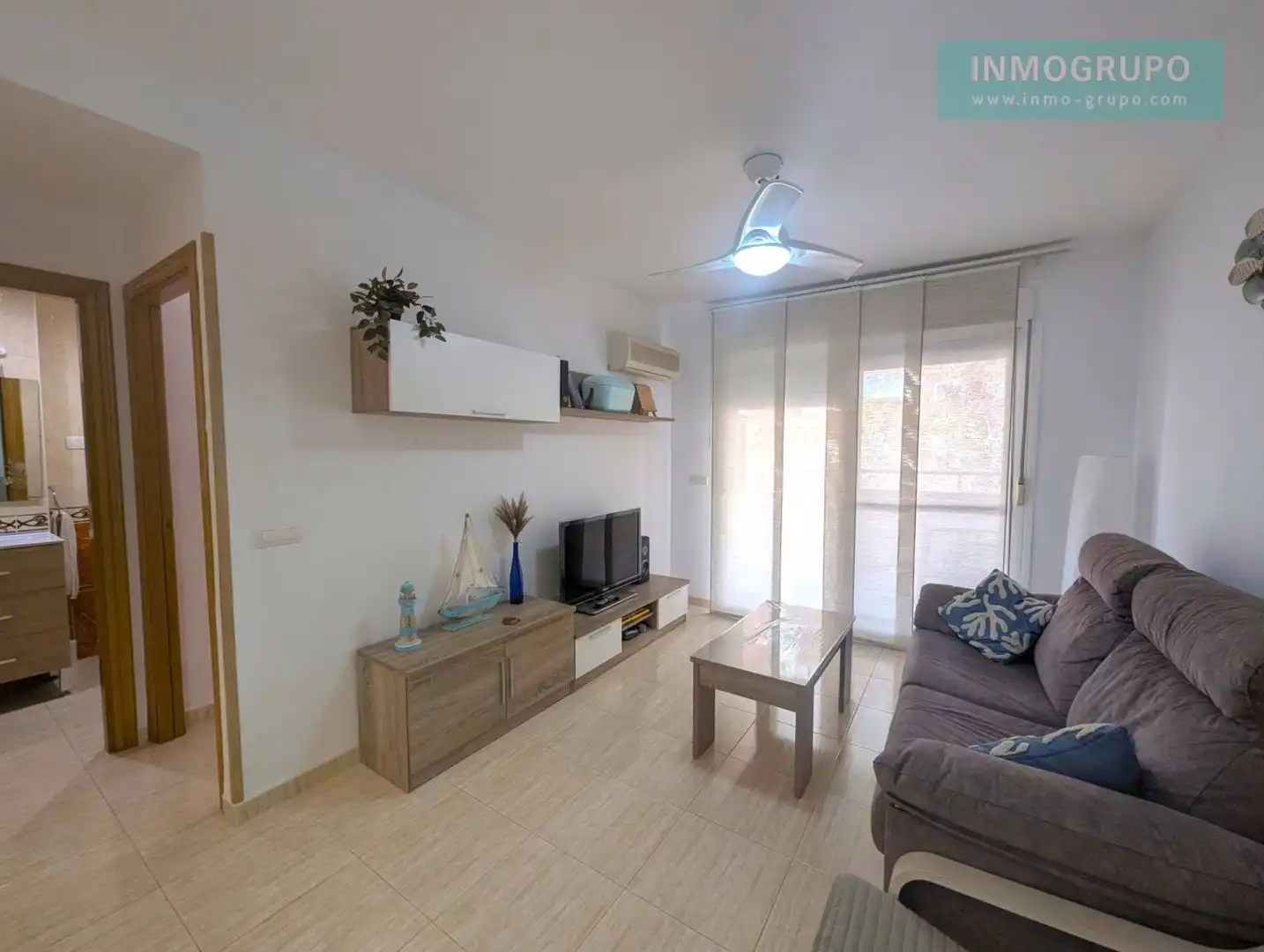 Sala d'estar de Pis en venda en Oropesa del Mar / Orpesa amb Aire condicionat, Terrassa i Traster