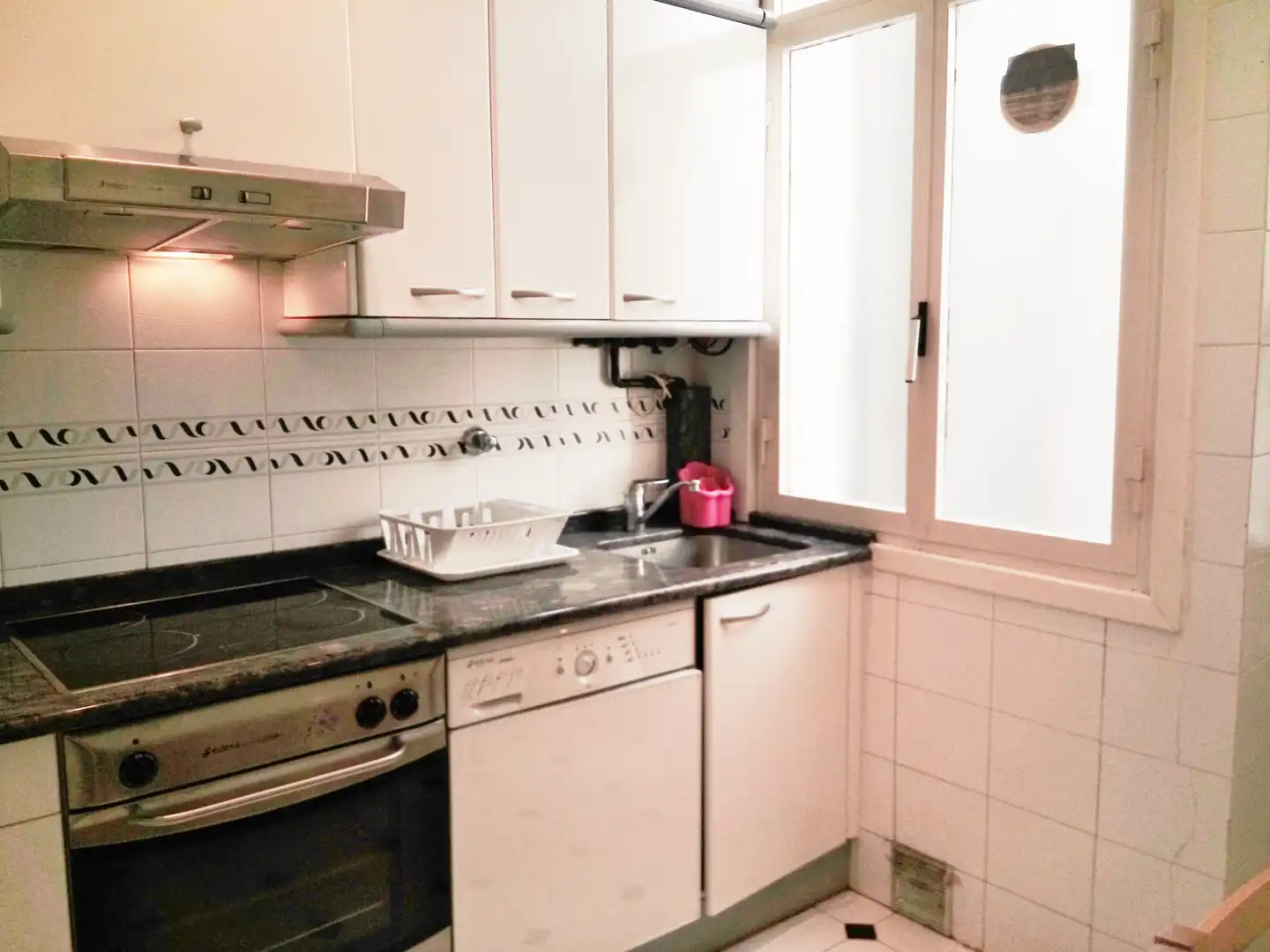 Cocina de Piso de alquiler en Donostia - San Sebastián  con Aire acondicionado, Calefacción y Parquet
