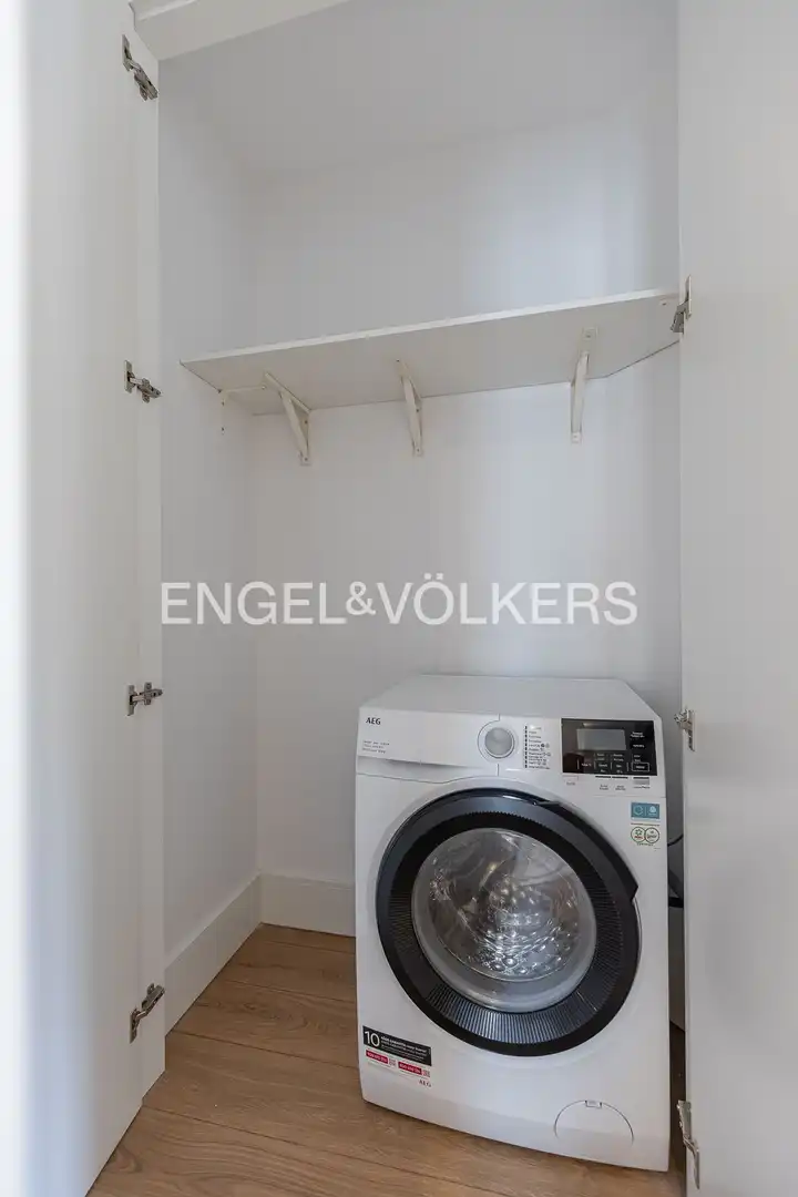 Küche von Wohnung zur Miete in Madrid mit Klimaanlage, Heizung und Abstellraum