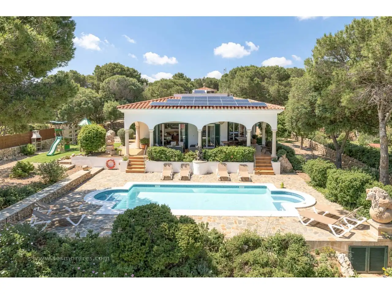 Villa mit Pool zum Verkauf in Binibèquer, imagen 8