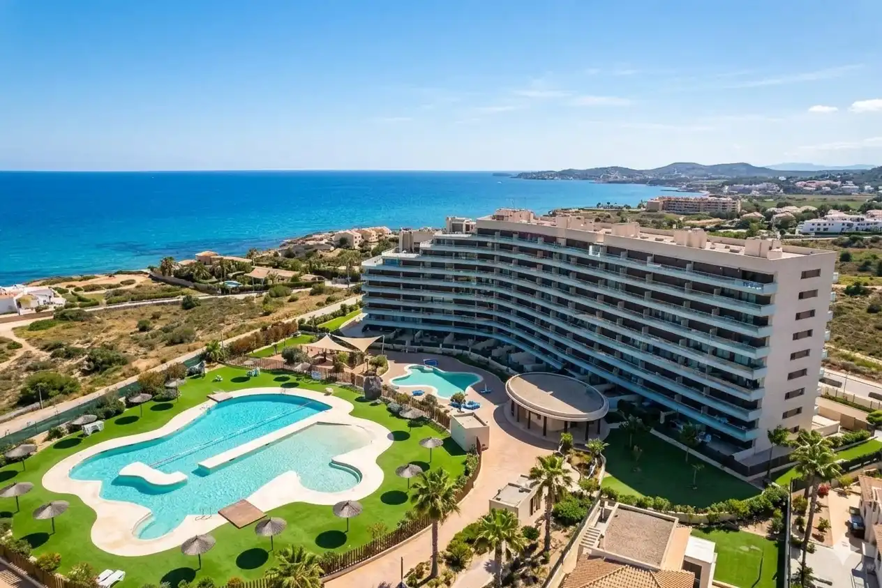 Swimming pool of Flat for sale in Cartagena  with Air Conditioner, Heating and Terrace