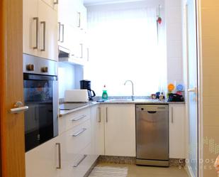 Kitchen of Flat to rent in Santiago de Compostela   with Heating, Storage room and Furnished