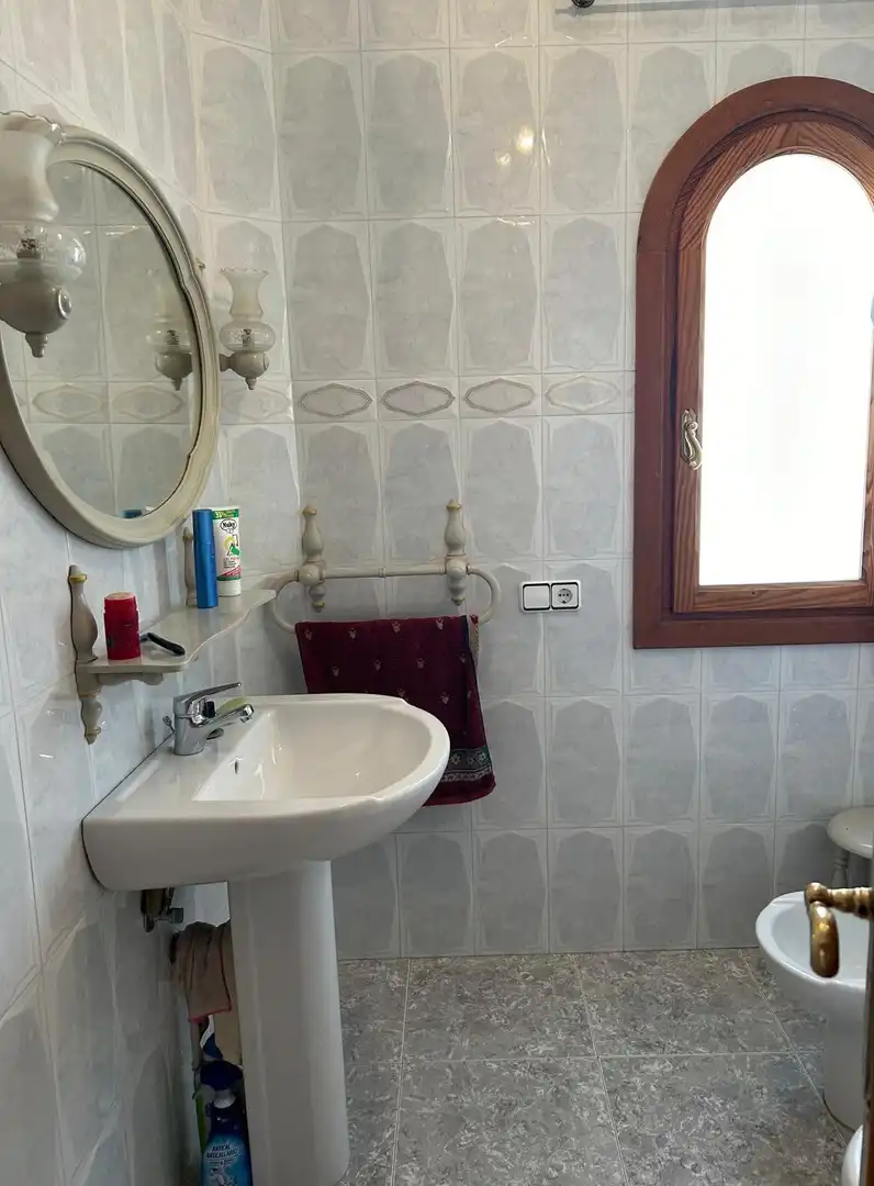 Bathroom of Houses for sale in Calpe / Calp  with Air Conditioner, Private garden and Terrace