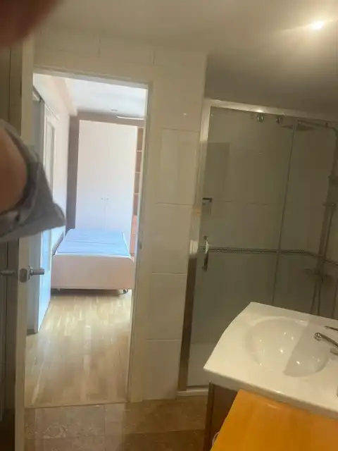 Schlafzimmer von Wohnung zur Miete in Sant Cugat del Vallès mit Klimaanlage, Heizung und Parkett