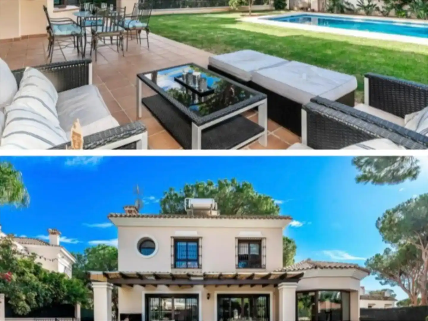 Terrace of Houses for sale in Marbella  with Air Conditioner, Swimming Pool and Balcony