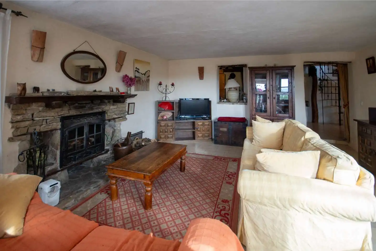 Living room of Houses for sale in Periana  with Air Conditioner, Private garden and Terrace