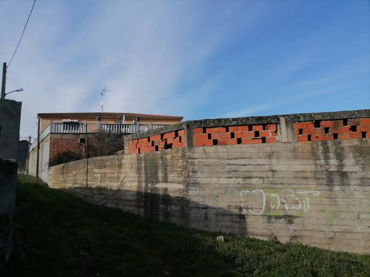 Exterior view of Houses for sale in Fuentes de Oñoro  with Air Conditioner, Terrace and Swimming Pool