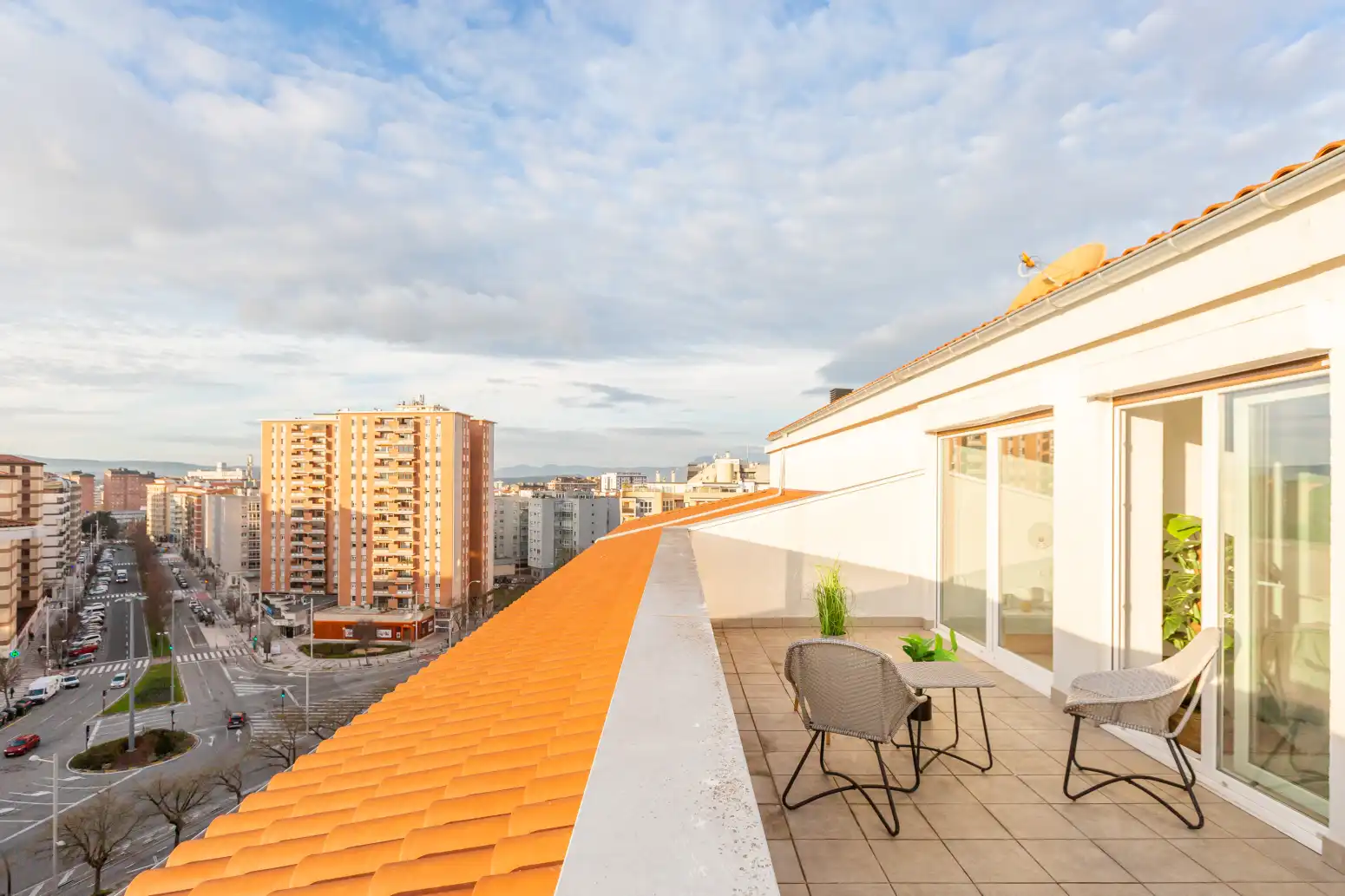 Terrace of Attic for sale in  Pamplona / Iruña  with Heating and Terrace