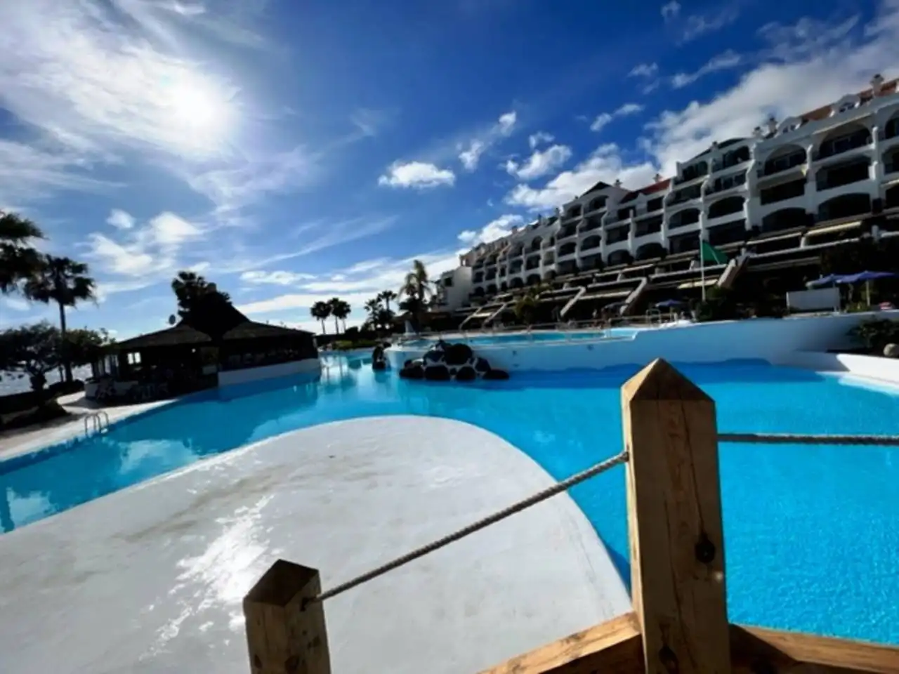 Swimming pool of Flat for rent in Arona  with Air Conditioner, Terrace and Furnished