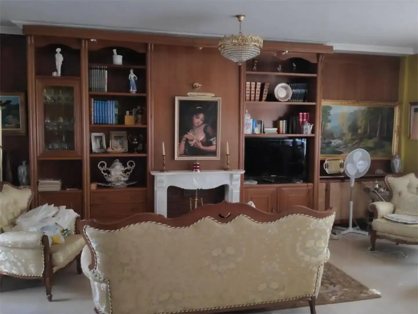 Sala de estar de Piso en venta en Siles