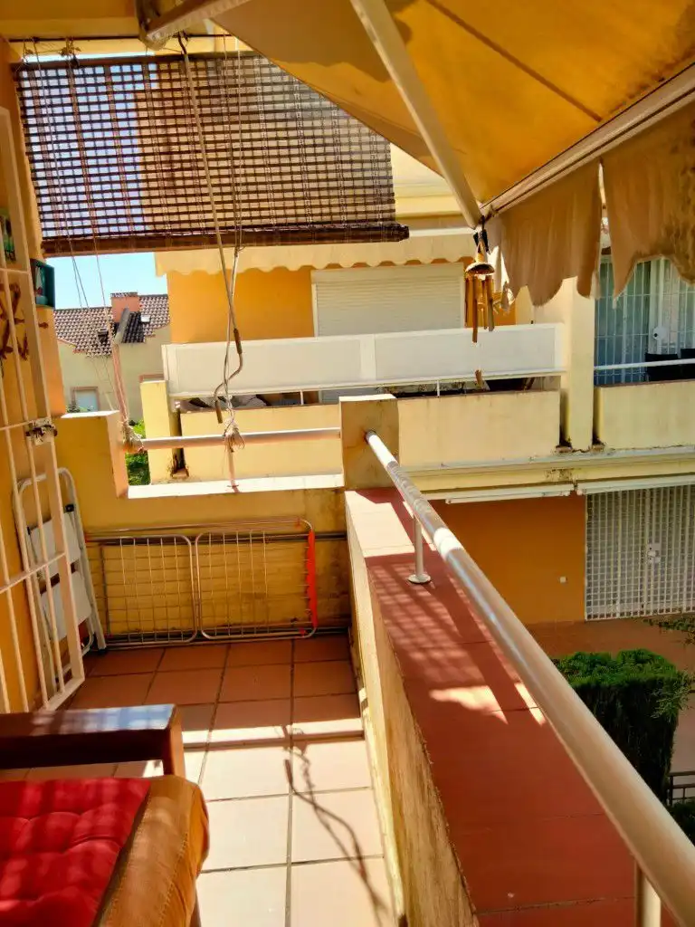 Terraza de Casa adosada en venta en Islantilla con Piscina comunitaria
