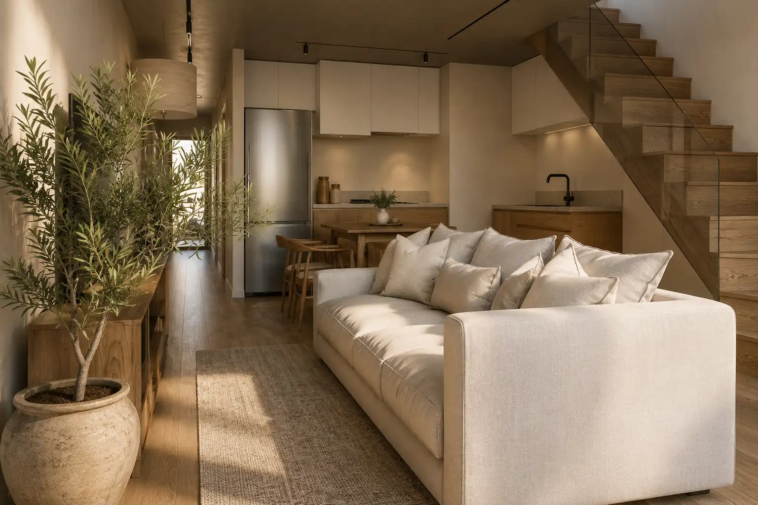 Sala de estar de Piso en venta en Sabadell con Balcón