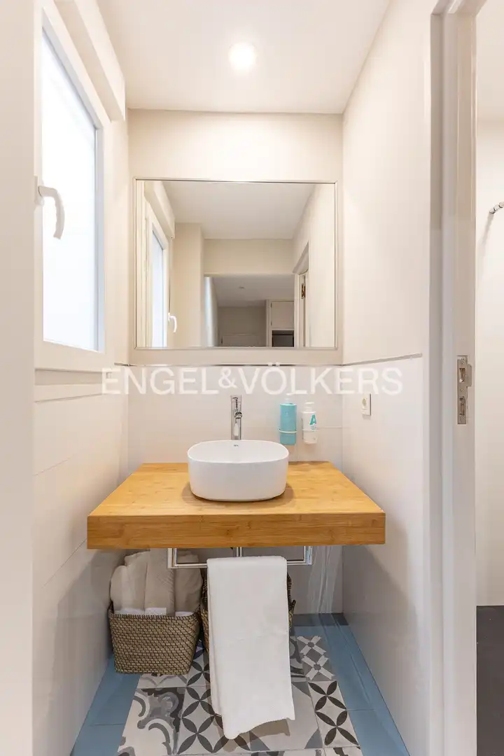 Baño de Piso de alquiler en Madrid con Aire acondicionado, Calefacción y Terraza