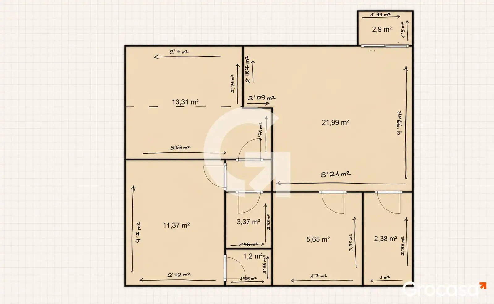 Flat with terrace for sale in CL JOAN ANTONI SAMARANCH, imagen 25