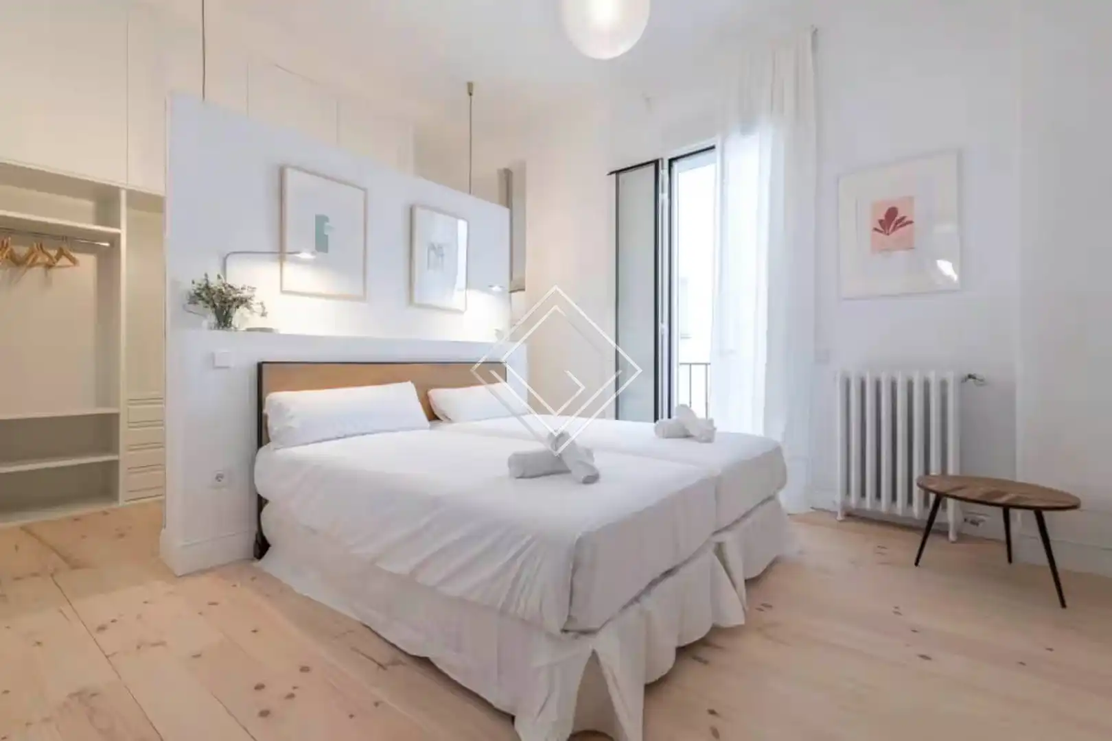 Schlafzimmer von Wohnung zur Miete in Centro
