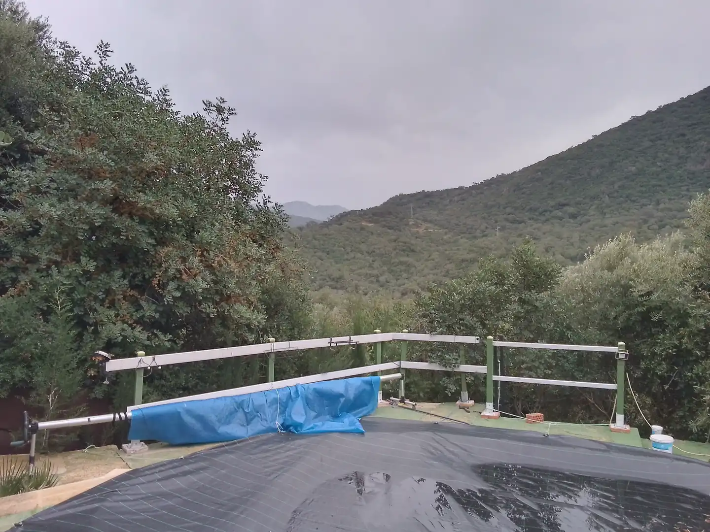 Piscina de Finca rústica en venta en El Bosque con Calefacción, Jardín privado y Terraza