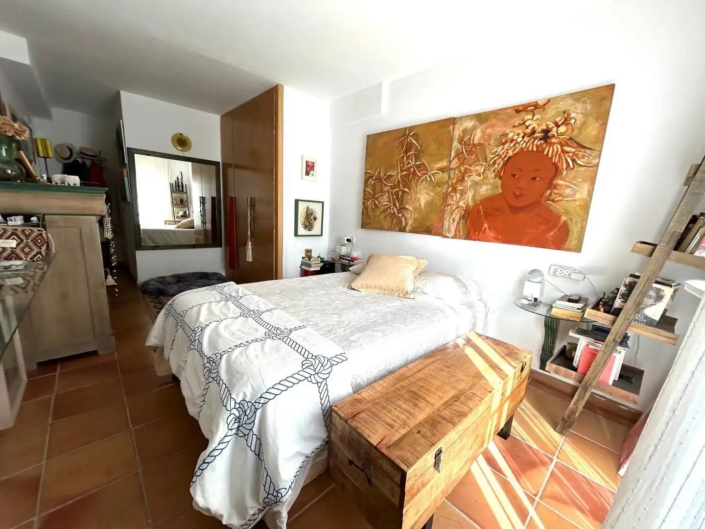 Bedroom of Attic for sale in Llucmajor  with Air Conditioner, Heating and Private garden