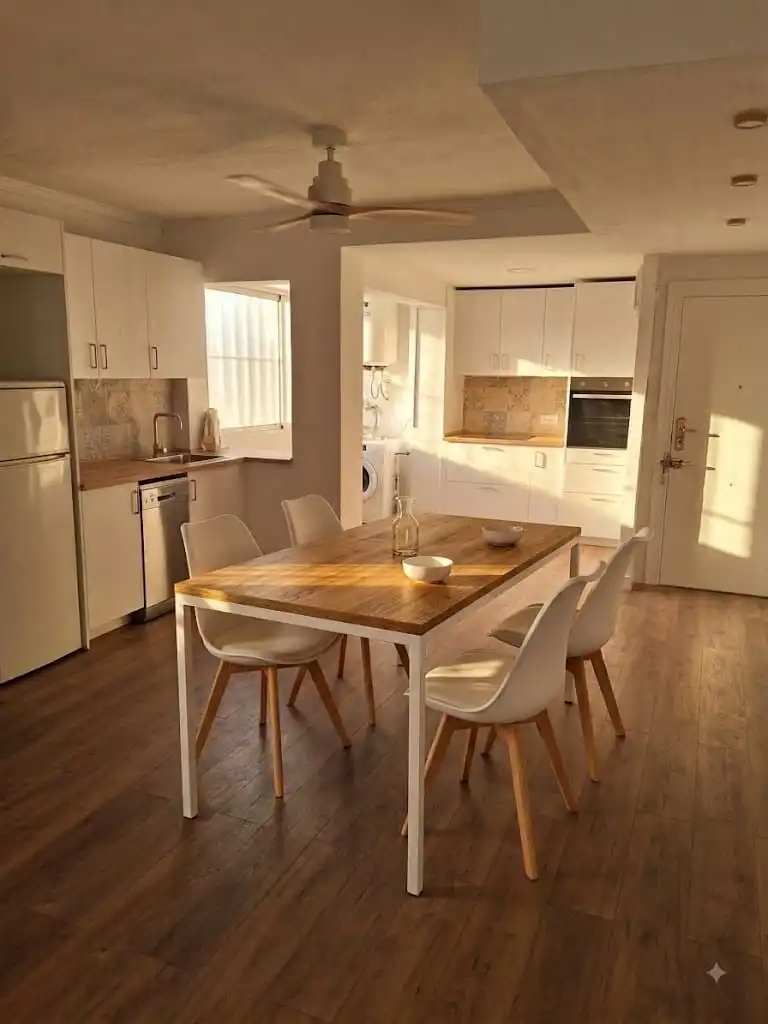 Küche von Wohnung zur Miete in Alicante / Alacant mit Klimaanlage, Heizung und Terrasse