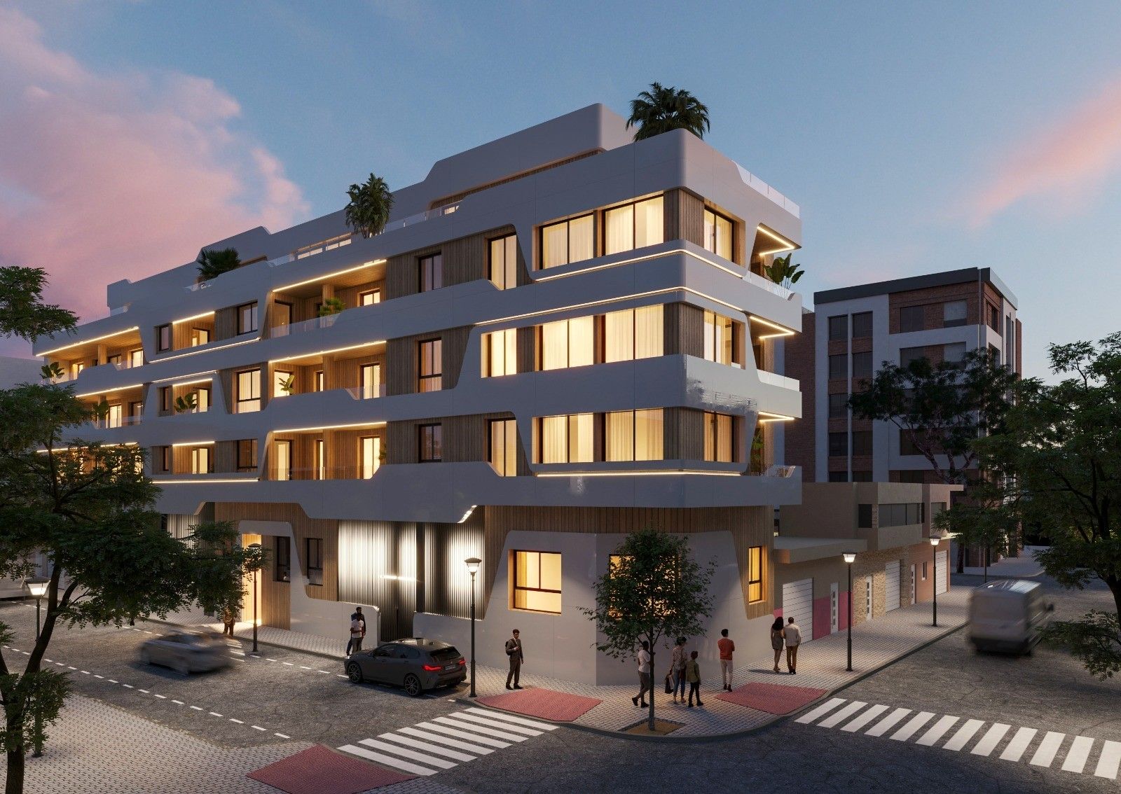 Vista exterior de Planta baja en venta en Santa Pola con Aire acondicionado, Terraza y Trastero