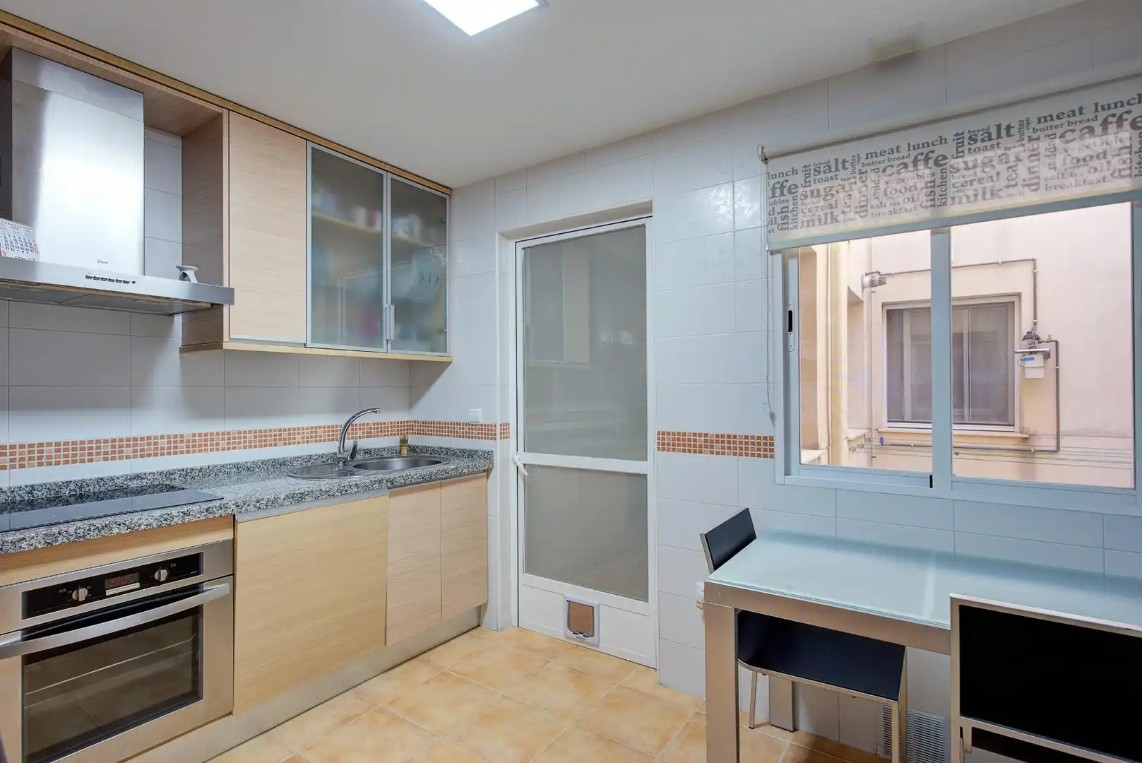 Kitchen of Flat for sale in Atarfe  with Air Conditioner, Terrace and Furnished