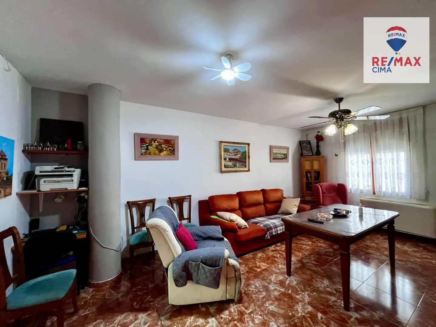 Sala de estar de Casa o chalet en venta en Galera con Aire acondicionado, Calefacción y Jardín privado