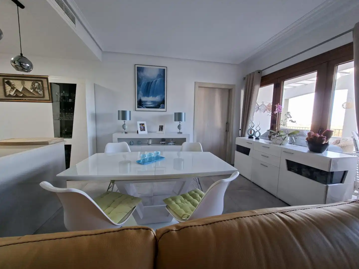 Dining room of Flat for sale in Xeresa  with Air Conditioner, Heating and Private garden