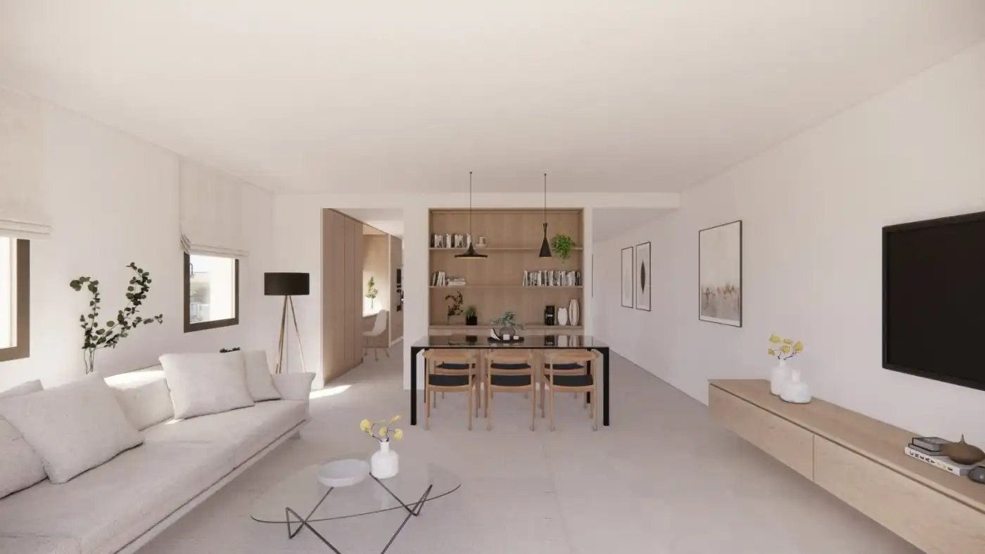 Sala d'estar de Casa o xalet en venda en Castellar del Vallès amb Aire condicionat, Calefacció i Jardí privat