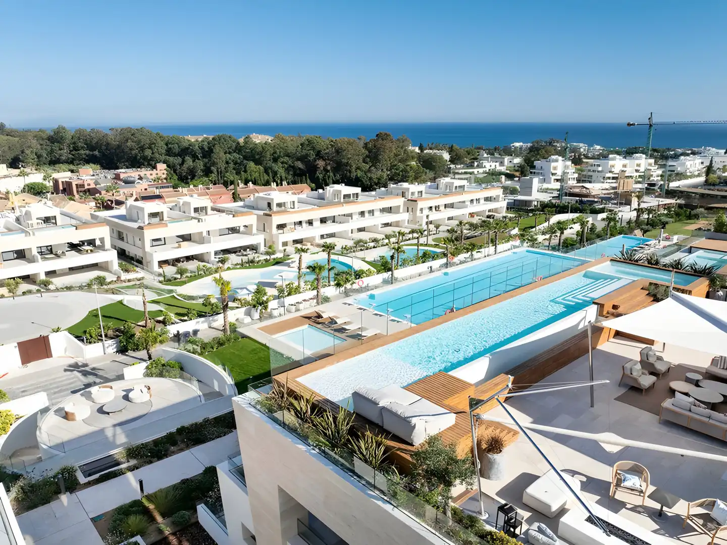 Piscina de Planta baja en venta en Marbella con Aire acondicionado, Terraza y Piscina