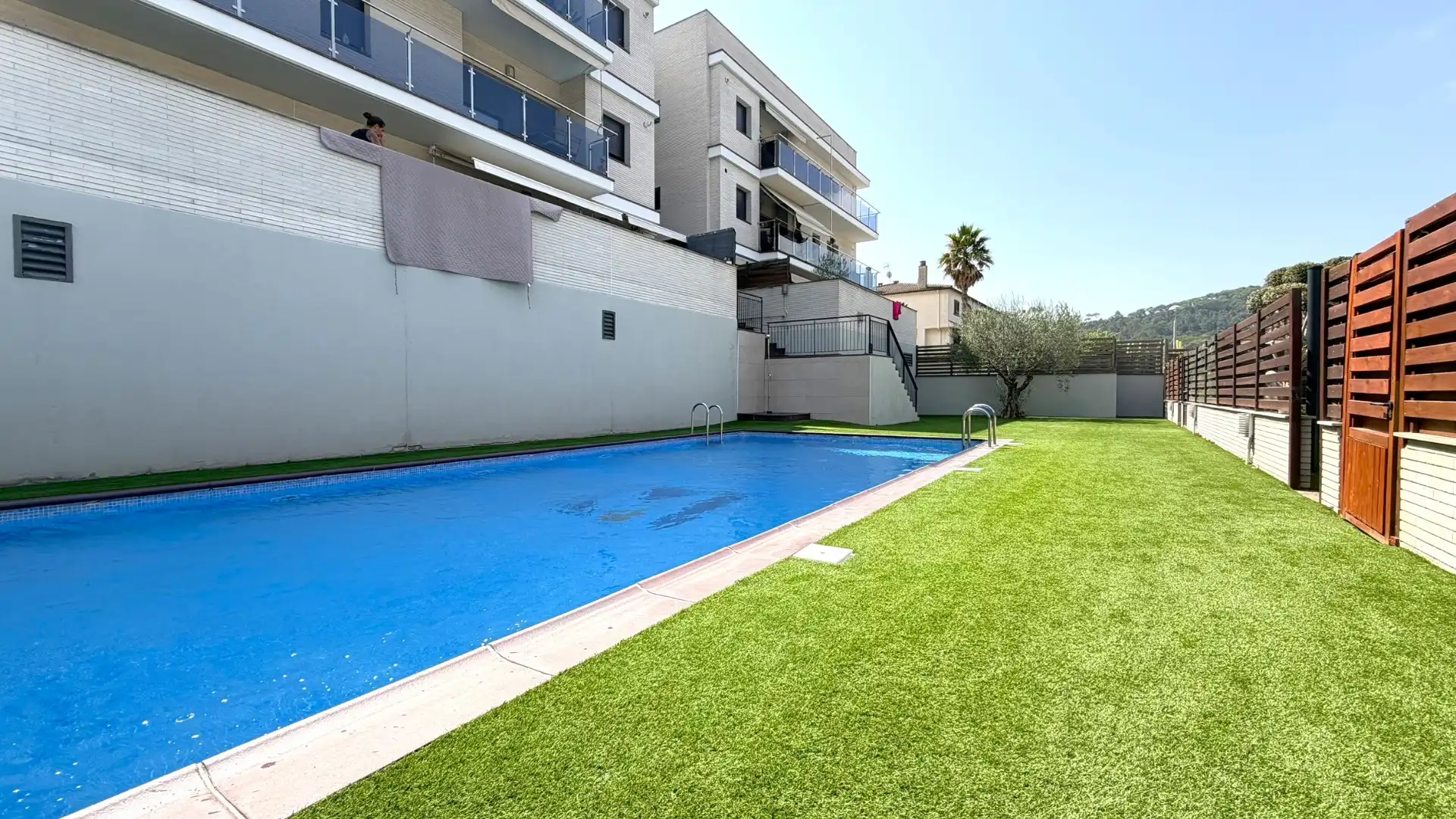 Piscina de Casa adosada en venta en Dosrius con Aire acondicionado, Calefacción y Jardín privado