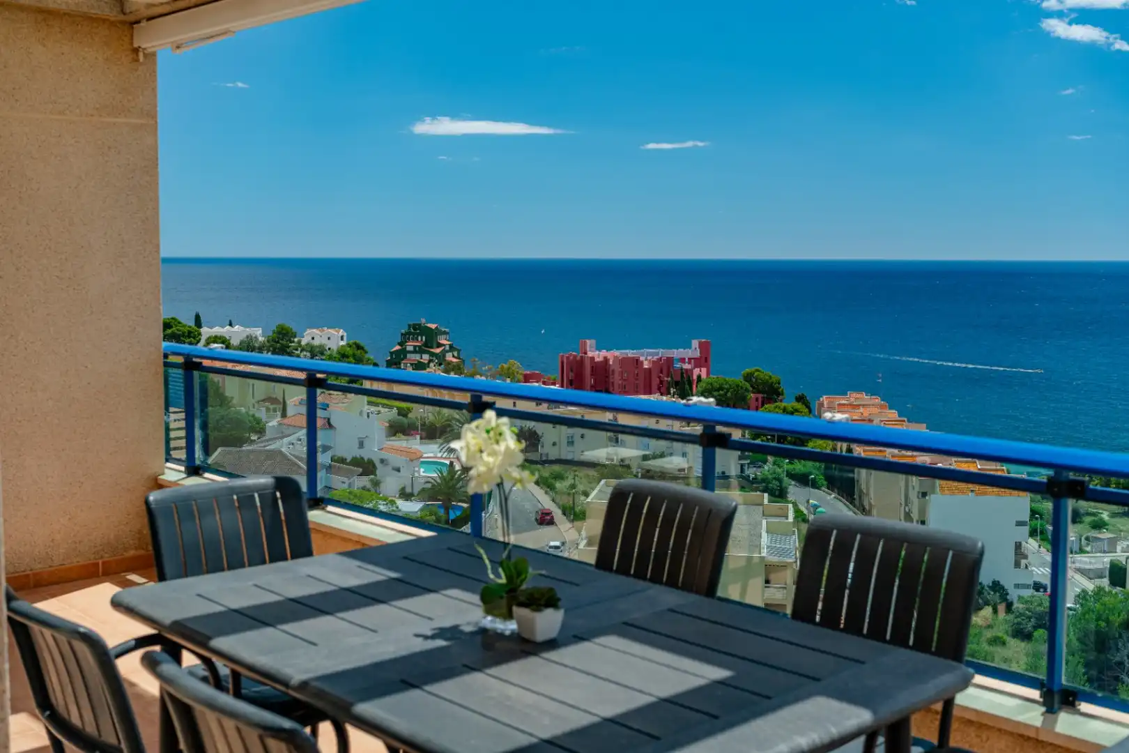 Terraza de Apartamento en venta en Calpe / Calp con Terraza y Amueblado