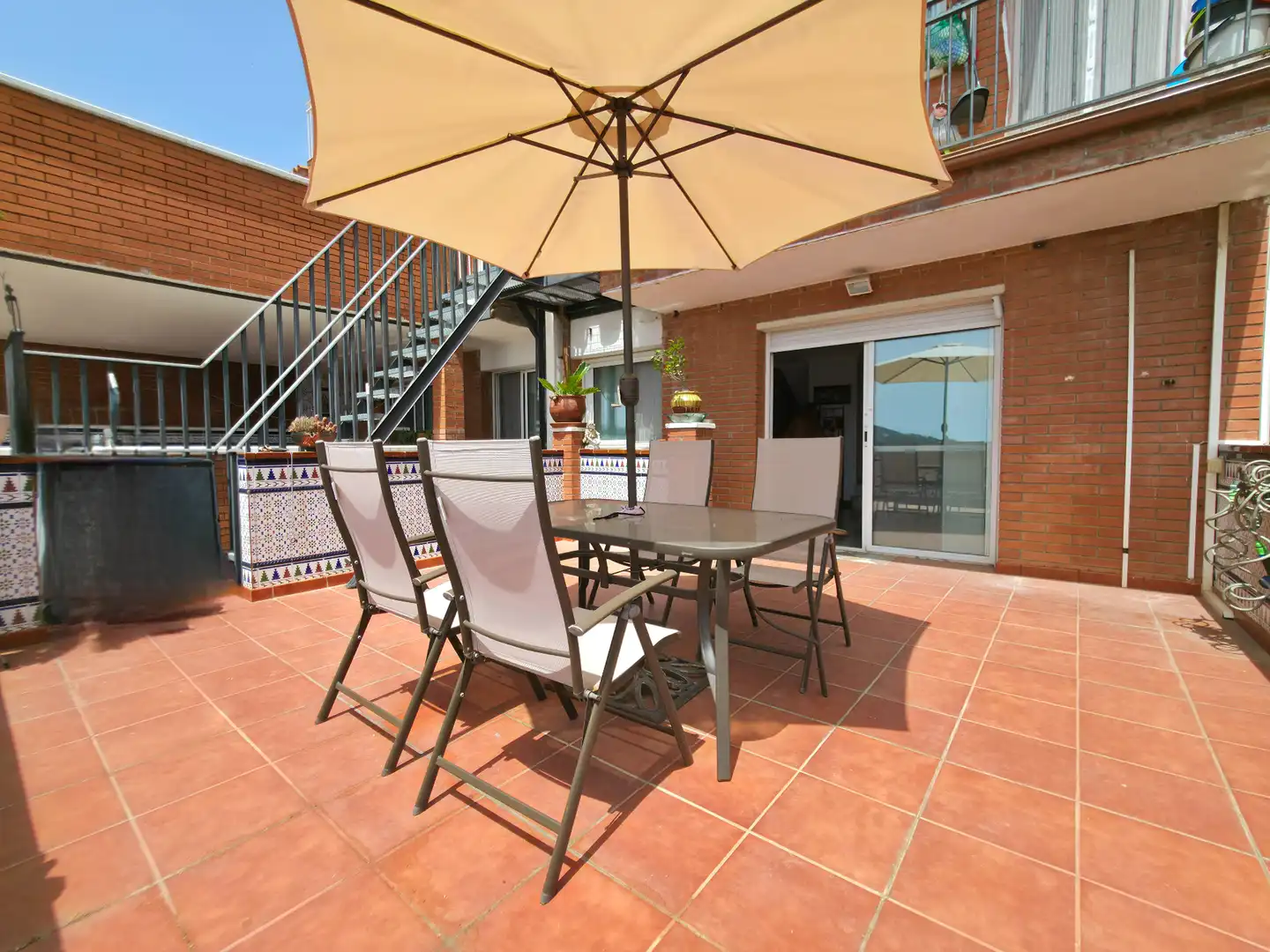 Terraza de Casa o chalet en venta en Sant Vicenç Dels Horts con Aire acondicionado, Calefacción y Jardín privado