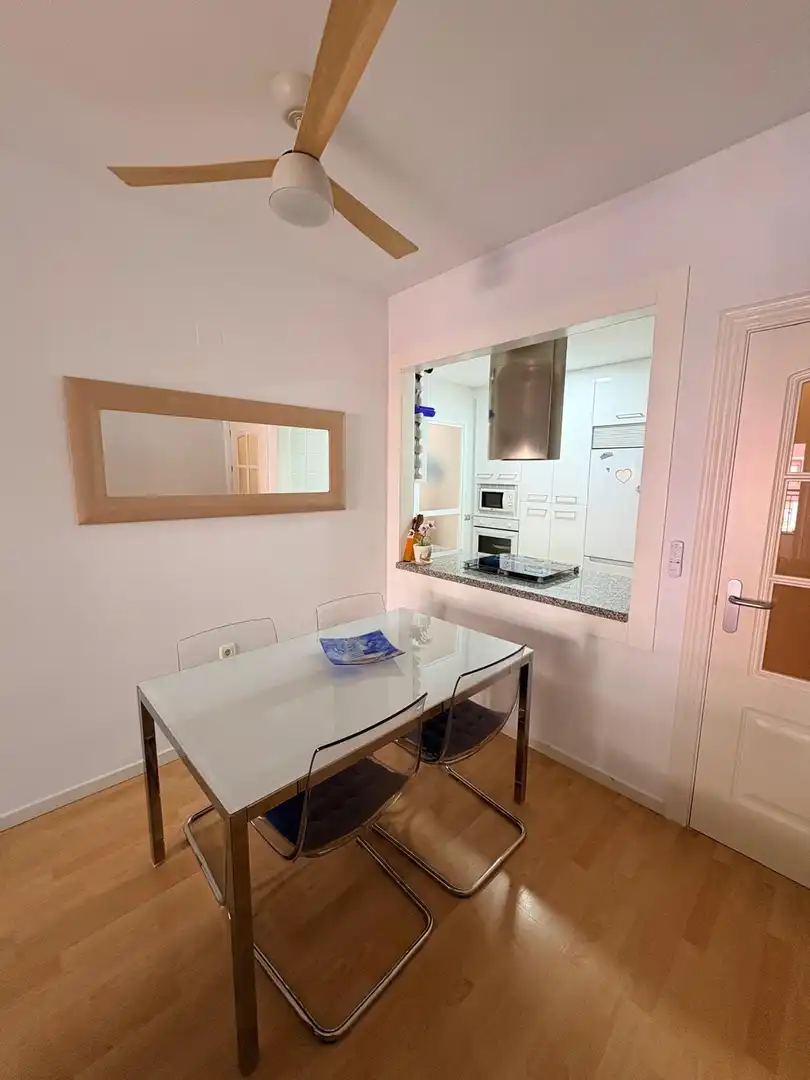 Comedor de Piso de alquiler en Motril con Jardín privado, Terraza y Amueblado