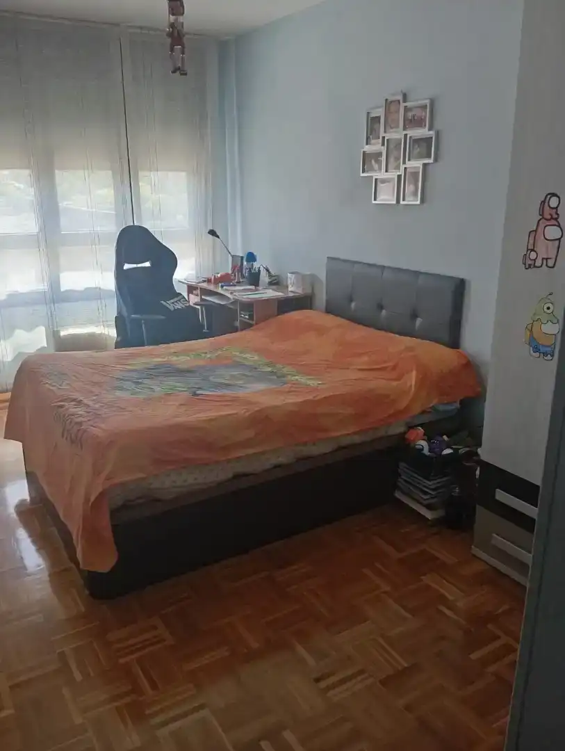 Bedroom of Flat for sale in Gijón 