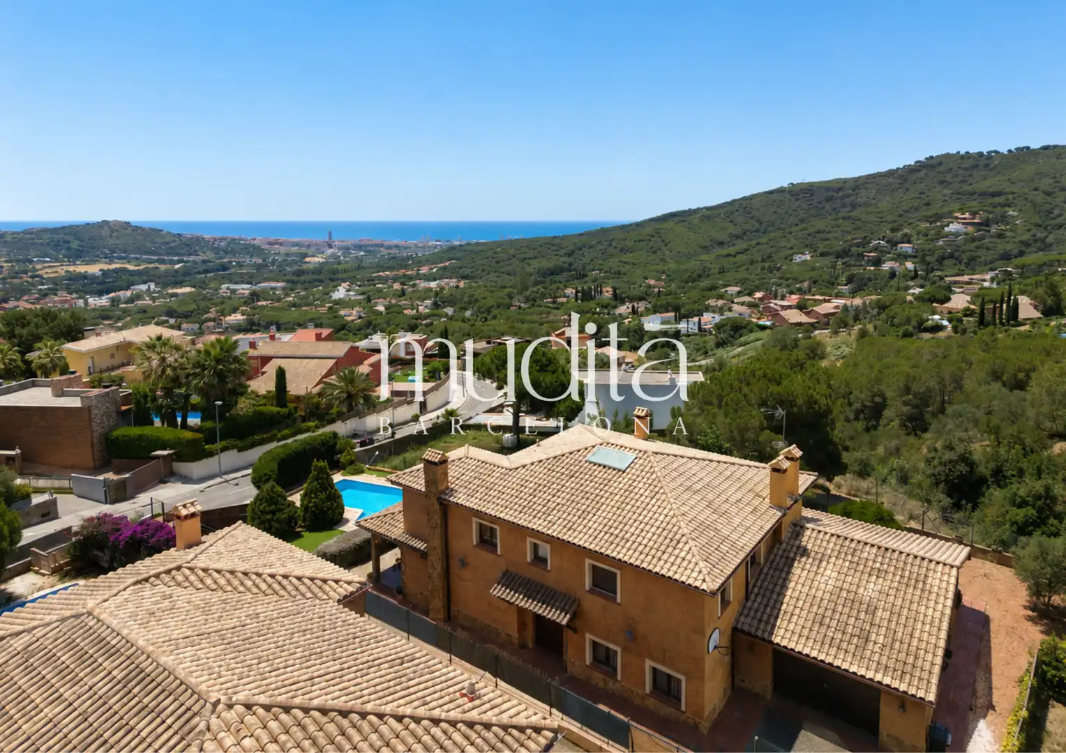 Garden of Houses for sale in Argentona  with Heating, Private garden and Terrace