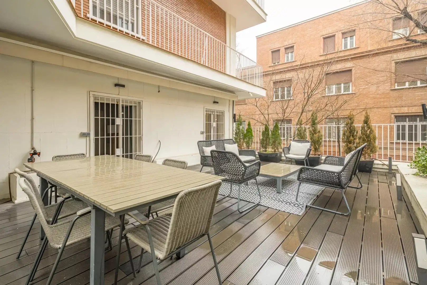 Terrace of Flat for rent in Madrid  with Air Conditioner, Heating and Terrace