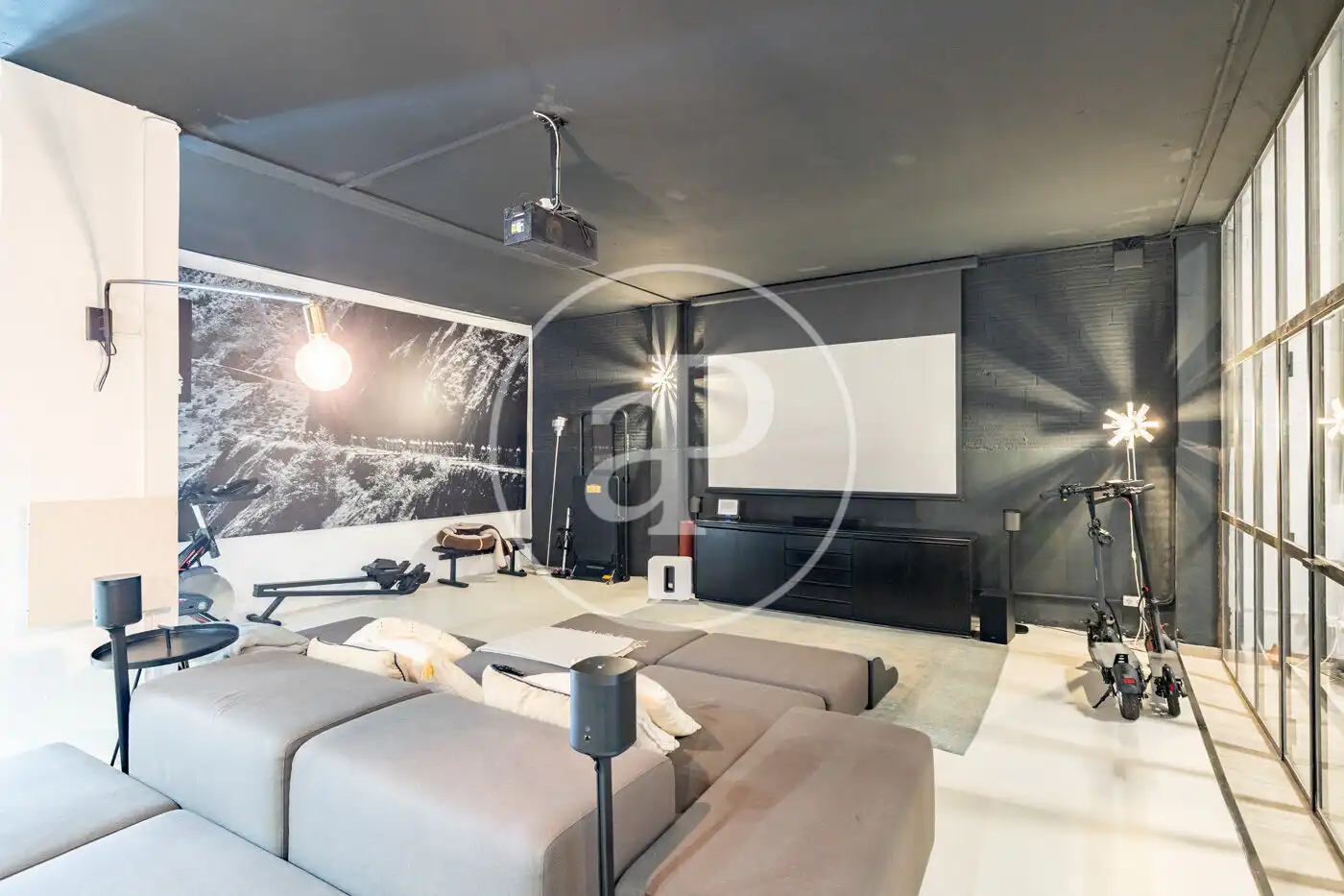 Living room of Lofts for sale in Barcelona  with Air Conditioner and Heating